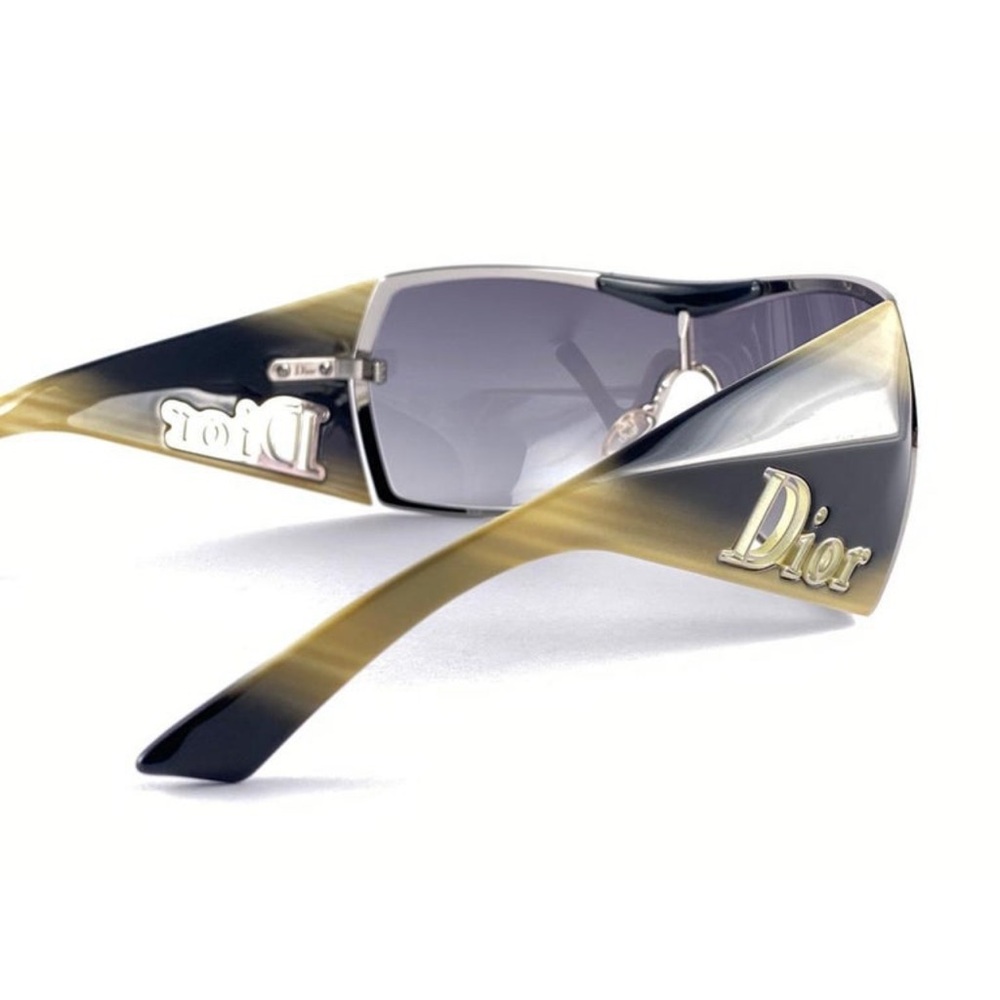 Dior Elegant Black and Gold Sunglasses - Picture 6 of 13